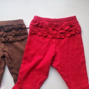 Baby girl set of 3 pull on pants